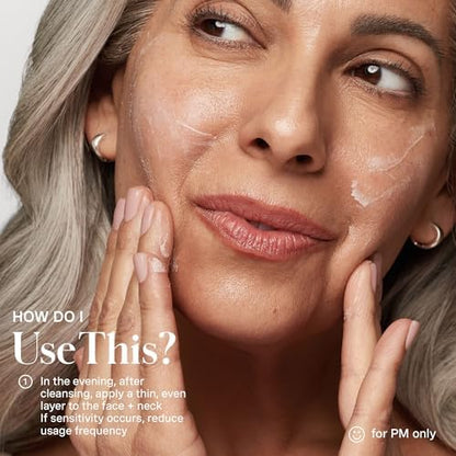 Kate Somerville Retinol Vitamin C Moisturiser - Anti-Ageing Vitamin C Overnight Face Cream, Retinol Night Skincare, 50ml