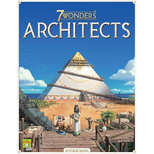 Repos Production | 7 Wonders Architects | Family Board Game | Ages 8+ | 2-7 Players | 25 Minutes Playing Time