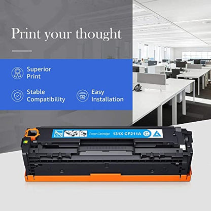 STAROVER Compatible Toner Replacement for HP 131X 131A CF210X CF210A for HP Laserjet M251nw M276nw,128A CE320A CP1525n CP1525nw CM1415fn CM1415fnw,125A CB540A CP1215 CP1215 CP115 CP115 515n CM. 1312