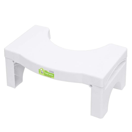 Folding Squatting Toilet Stool | 7 Inch Non-Slip Bathroom Step Stool | Anti Constipation Natural & Comfortable Squat Aid Stool