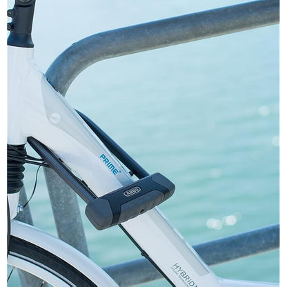 ABUS U-lock Granit XPlus 540 + SH B bracket - Bike lock with XPlus cylinder as tamper protection - security level 15-230 mm shackle height