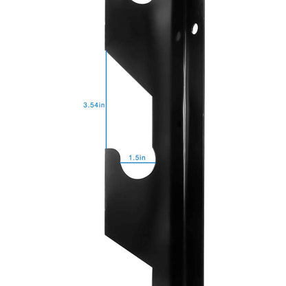 Aoneky Barbells Bar Rack Holder - Wall Mount Olympic Bar Hanger - Barbells Storage Equipment for Home Gym Fitness Exercise