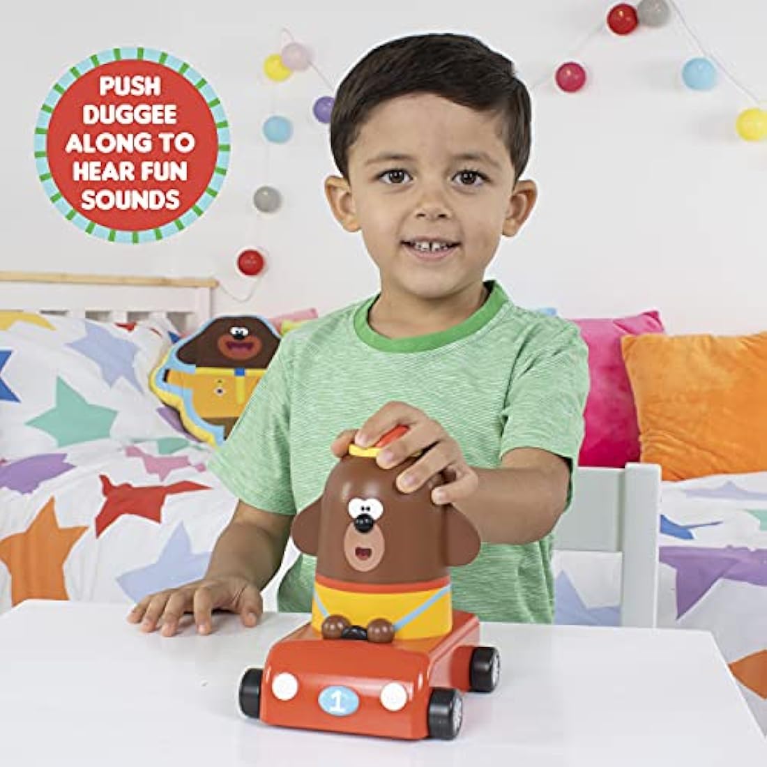 abgee 539 2145 EA Hey Duggee Race Along with Fun Sounds, red