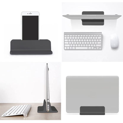 Oranlife Vertical Laptop Stand Holder, Black