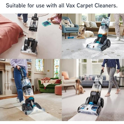 Vax Platinum Antibacterial 4L Carpet Cleaner Solution, Stain Remover Shampoo, Citrus & Blossom Scent, Removes 99.99% of bacteria, Neutralises Pet Odours, 1-9-142405, Blue