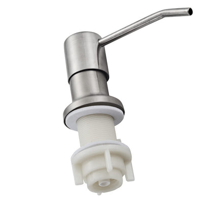 WANGCL Kitchen Sink Soap Dispenser Stainless Steel Lotion Dispenser With 120cm Silicone Hose And 3pcs Compatible Bottle Caps For Home Kitchen