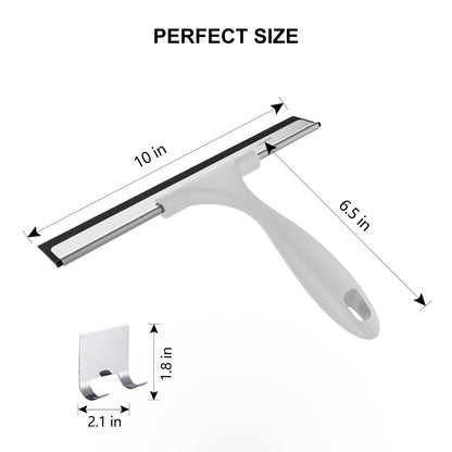 SetSail Shower Squeegee for Glass Doors, 25cm, Grey