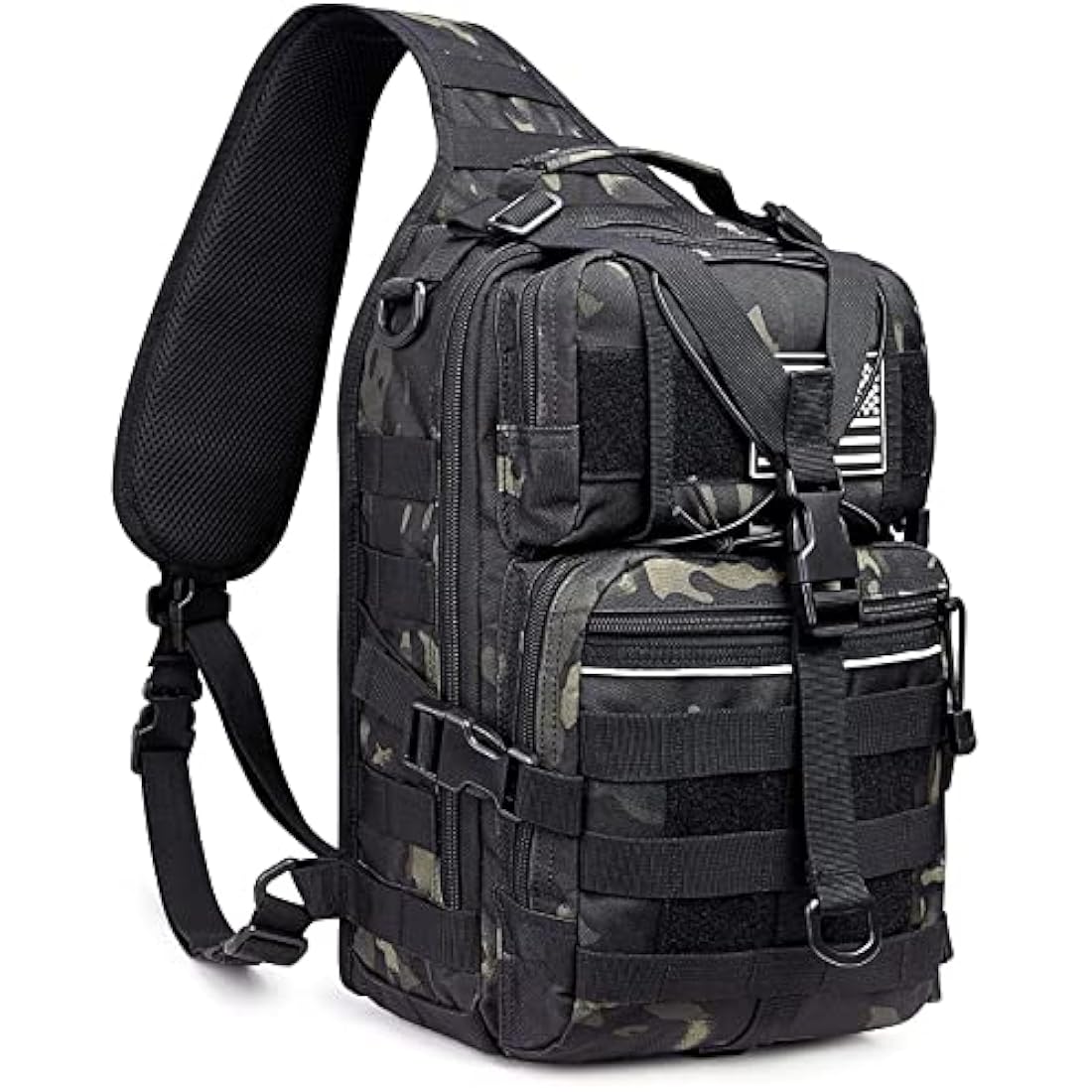 G4Free Tactical Sling Backpack Big Molle EDC Range Bag Pack Assault Military Shoulder Rucksack One Strap Daypack