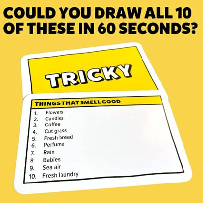 Six Second Scribbles: The frantically fast and fantastically fun drawing game | A family friendly party game for children, teens and adults (Six Second Scribbles)