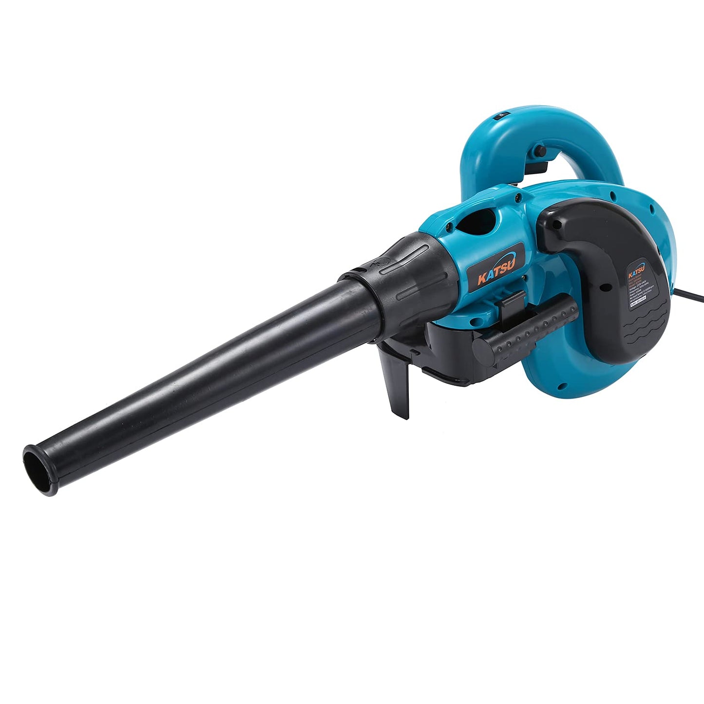 KATSU Electric Air Leaf Dust Blower, 650W Leaf Blower Vaccum Cleaner with Variable Speed for Construction Home Garden Lawn Care, Car Corner Dust