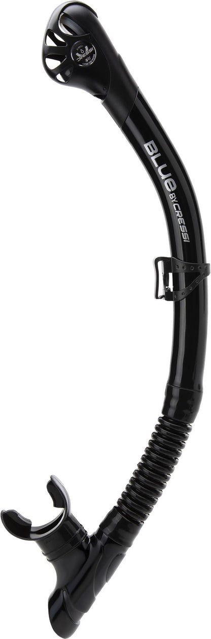 CRESSI Tino Adventure Set Black/Graphite [S/M] - Snorkel Set Tonga Fins, Tino Mask and Scilla Snorkel for Snorkelling and Diving, Black/Graphite, S/M,