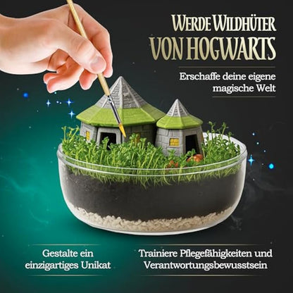 Clementoni- Harry Potter Terrarium Kit: Build Your Magical Greenhouse, Educational Sceintific Toys (7+ Years) - Packaging May Vary