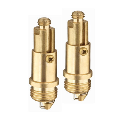 Westspark 2 Pcs Replacement Sink Basin Bath Pop Up Click Clack, Brass Plug Bolt Assembly Bathroom Sink Plug for Most Bathroom Bathtub Sink Drain