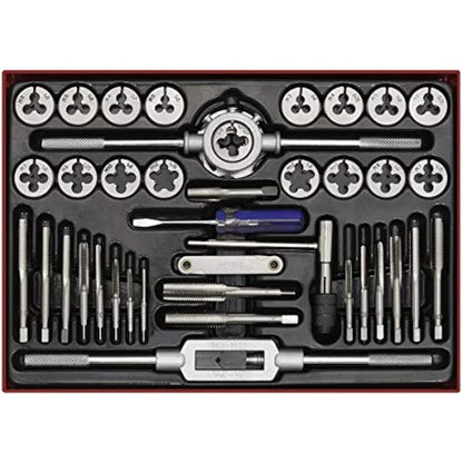 Sealey Ak3040 Tap and Die Set 40Pc Split Dies Metric