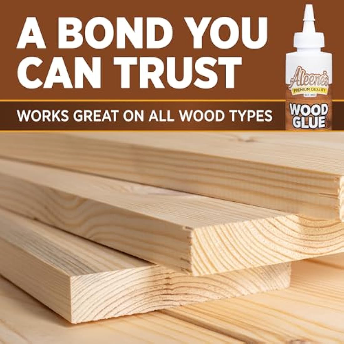 Aleenes, Ilovetocreate 4 oz. Wood Glue 3 Pack Bundle, Multi