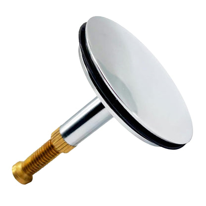 Wjelet Jacuzzi Bath Jet Plugs 43mm Cover 8mm Pole Adjustable Stem Full Copper Drain Stoppers Bathtub Overflow Shower Plug and Bathtub Pop Up Plug