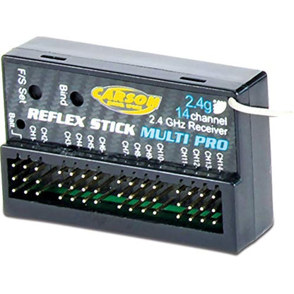 Carson 500501003 - Reflex Stick Multi Pro 2.4 GHz, 14 Channels