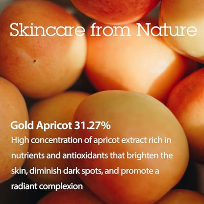 BLITHE Pressed Serum Gold Apricot – Hydrating serum with apricot extract and niacinamide, for dry and radiant skin, with a bouncy texture, Korean skincare (50 ml)