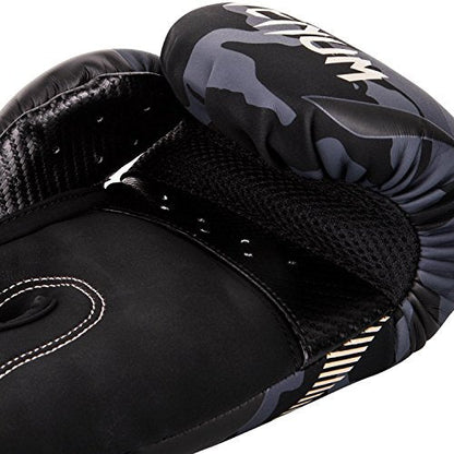 Venum, Impact Boxing Gloves, Unisex Adult, 14 Oz, Dark Camo/Sand