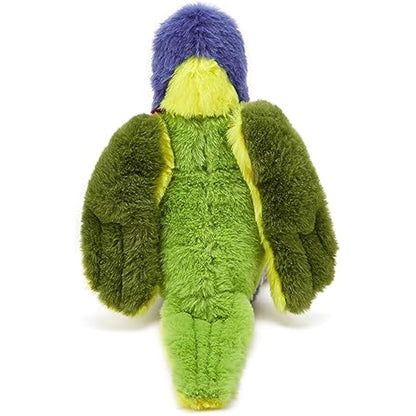 Zappi Co Ultra Soft Rainbow Lorikeet Plush Toy (21 cm Length) - 100% Recycled, Eco-Friendly, Newborn Gift, Realistic Lifelike