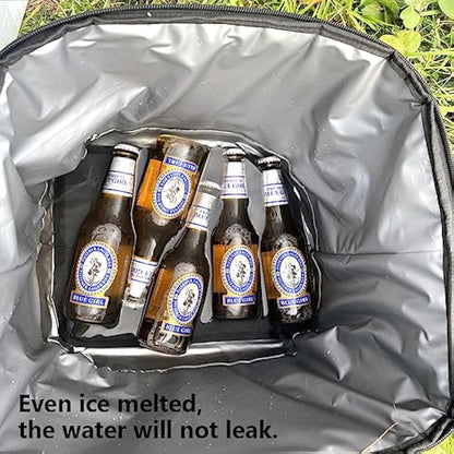 Camping Cooler Tesbeauty Insulated Bags Water Tight Versatile Use Grocery Bags for Tesla Model Y Model X Frunk Organizer Two Bags Shoulder Straps Provided