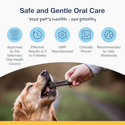 ProDen PlaqueOff 13 Dental Bones for Medium & Large Dogs, Tartar, Plaque & Bad Breath Remover, Improves Overall Oral Health Flavour (Vegetable Fusion)