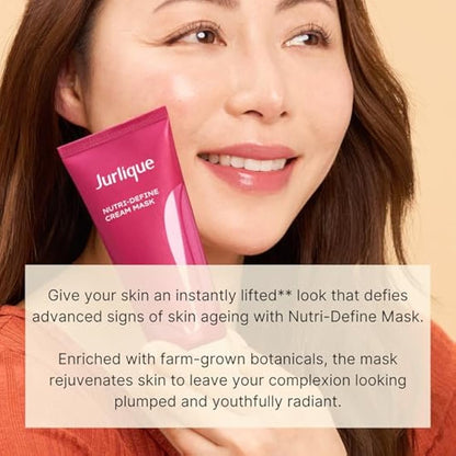 Jurlique - Nutri-Define Face Cream Mask - For All Skin Types - Natural Ingredients - Daily Face Moisturiser To Keep Skin Healthy - 100ml