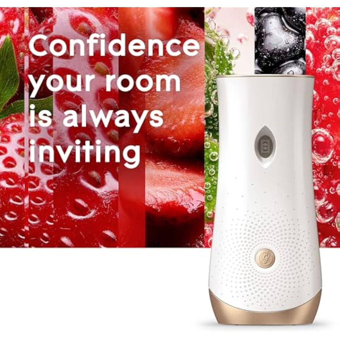 Glade Automatic Air Freshener Refills, Room Spray & Odour Eliminator, Bubbly Berry Splash, Pack of 4 (4 x 269 ml)