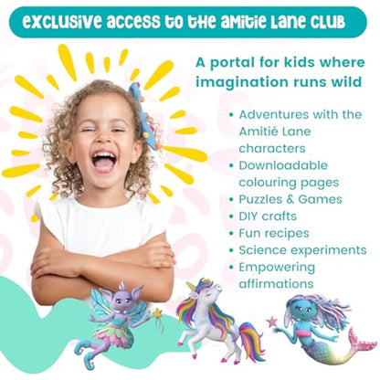 Scented Art Kits for Kids 6-12 - Includes Smelly Markers, Stamp Markers, Sparkly Pencil Case - Fairy Themed Toys & Art Set