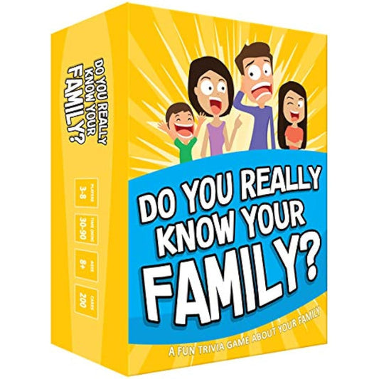 Moose Games Do You Really Know Your Family? A Fun Family Game Filled with Conversation Starters and Challenges - Great for Kids, Teens and Adults