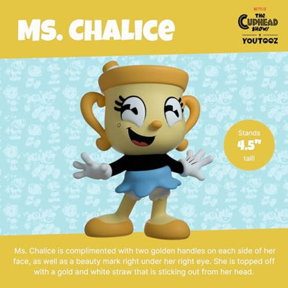Youtooz Ms. Chalice Figure, 4.5" Inch Vinyl Figure from Cuphead Collection