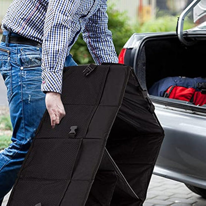 NouveLife Car Boot Organiser, Tidy Storage Trunk Organizer, Foldable Car Boot Bag, Durable Car Boot Tidy, Super Large Volume, Durable for Rear SUV, Van, Auto Luggage