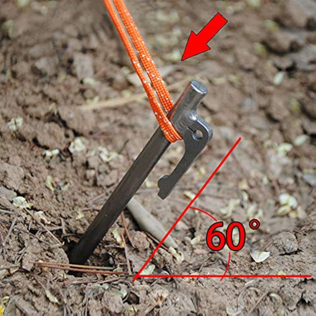 TITO High Strength Titanium alloy tent stakes Tent pegs nail pegs for canopy camping tent DIA 8mm and Length 240mm only 56G