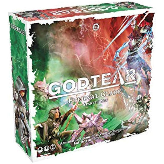 GodTear: Eternal Glade Starter Set Board Game with 12 Detailed Miniatures, Tabletop Combat Game (2 Players)