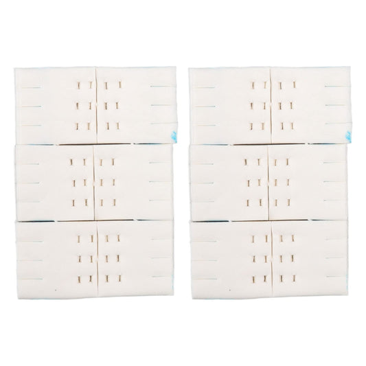 12Pcs Disposable Toilet Brush Replacement Refills Bathroom Toilet Cleaning System Starter Kit Non Woven Fabric for 3061 Toilet Scrubber Wand Refills
