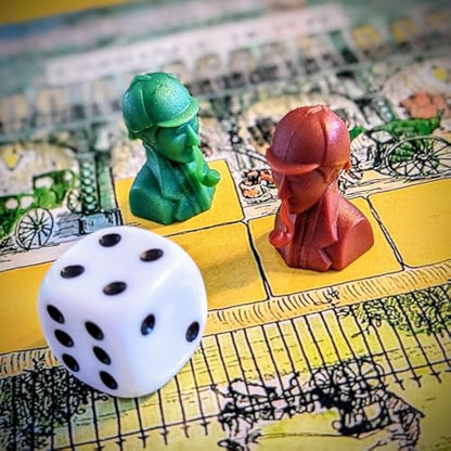 Gibsons 221b Baker Street Board Game | Sherlock Holmes Master Detective Fun Family Friends Party Game Adults & Kids | 75 Crime Murder Mysteries | Ages 10+, 2-6 Players, for Game Night