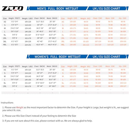 ZCCO Ultra Stretch 3mm Neoprene Wetsuit,Front Zip Full Body Diving Suit,one Piece for Men Women-Snorkeling,Scuba Diving Swimming,Surfing (Women,
