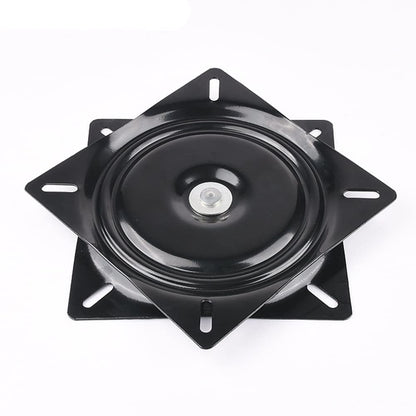 Lokatall 6 Inch Seat Swivel Plate, Bar Stool Swivel Plate, Square Heavy Duty Turntable Bearing Plate Steel Ball Bearing 360° Rotating Seat Base Plate