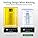 ELEGOO Wash and Cure Station Mercury Plus 2.0, Upgraded 2 in 1 Design Washing UV Resin Curing Machine with Washing Container and Busket for LCD/DLP/SLA Mars Photon S Photon Mono 3D Printed Models