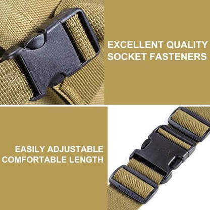 aiGear 55L Military Tactical Backpack | Lightweight Backpack Hiking Daypack | Rucksack with Molle System | for Outdoor Sports Trekking Hiking Travel Camping