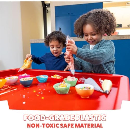 Toyrific Play Tray Activity Table for Kids, Sensory Play, Kids Messy Table, Water and Sand Play, Outdoor and Indoor Use