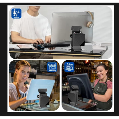 WEARSON Touch LCD Monitor&All in One PC Stand All Metal Holder Sturdy with VESA Hole 75x75mm&100x100mm