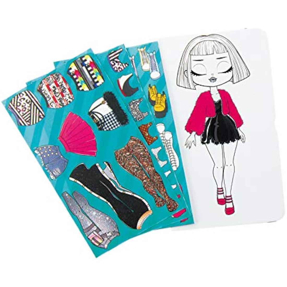 LOL Surprise OMG Fashion Secret Journal - Personal Diary with Invisible Ink Pen, Electronic Password & Watch key