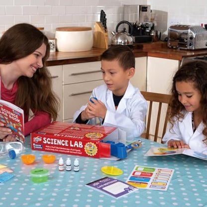Galt Science Lab - Explore and Discover Science Kit for Kids, Childrens Craft Set - 20 Fun STEM Science Experiments and Guide Book - Make a Kaleidoscope, Lava, Bouncy Ball and More - For Ages 6 Plus