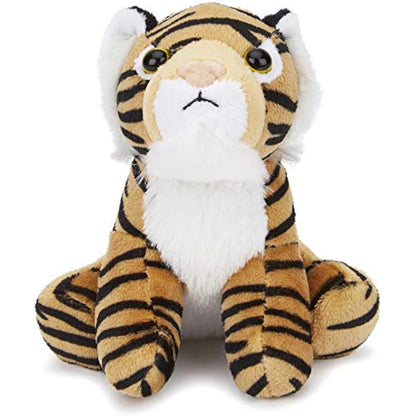 Zappi Co Children's Soft Cuddly Plush Toy Animal - Perfect Perfect Soft Snuggly Playtime Companions for Children (12-15cm /5-6") (Tiger)