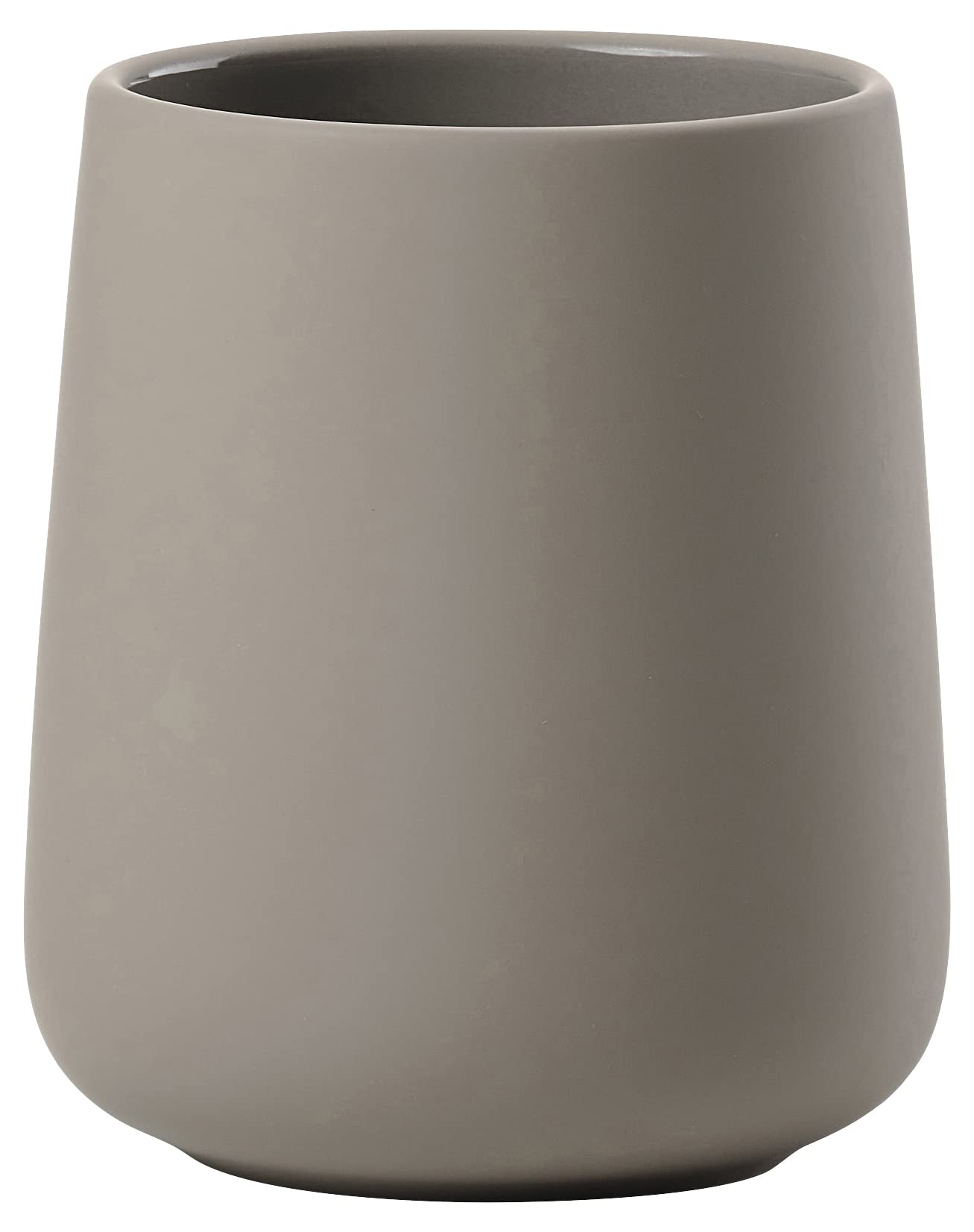 Zone Denmark Nova One Toothbrush Tumbler, Ceramic Bathroom Cup, Toothbrush Holder for Toothpaste and Accessories, Soft Touch Surface, ? 8 cm H 10 cm,