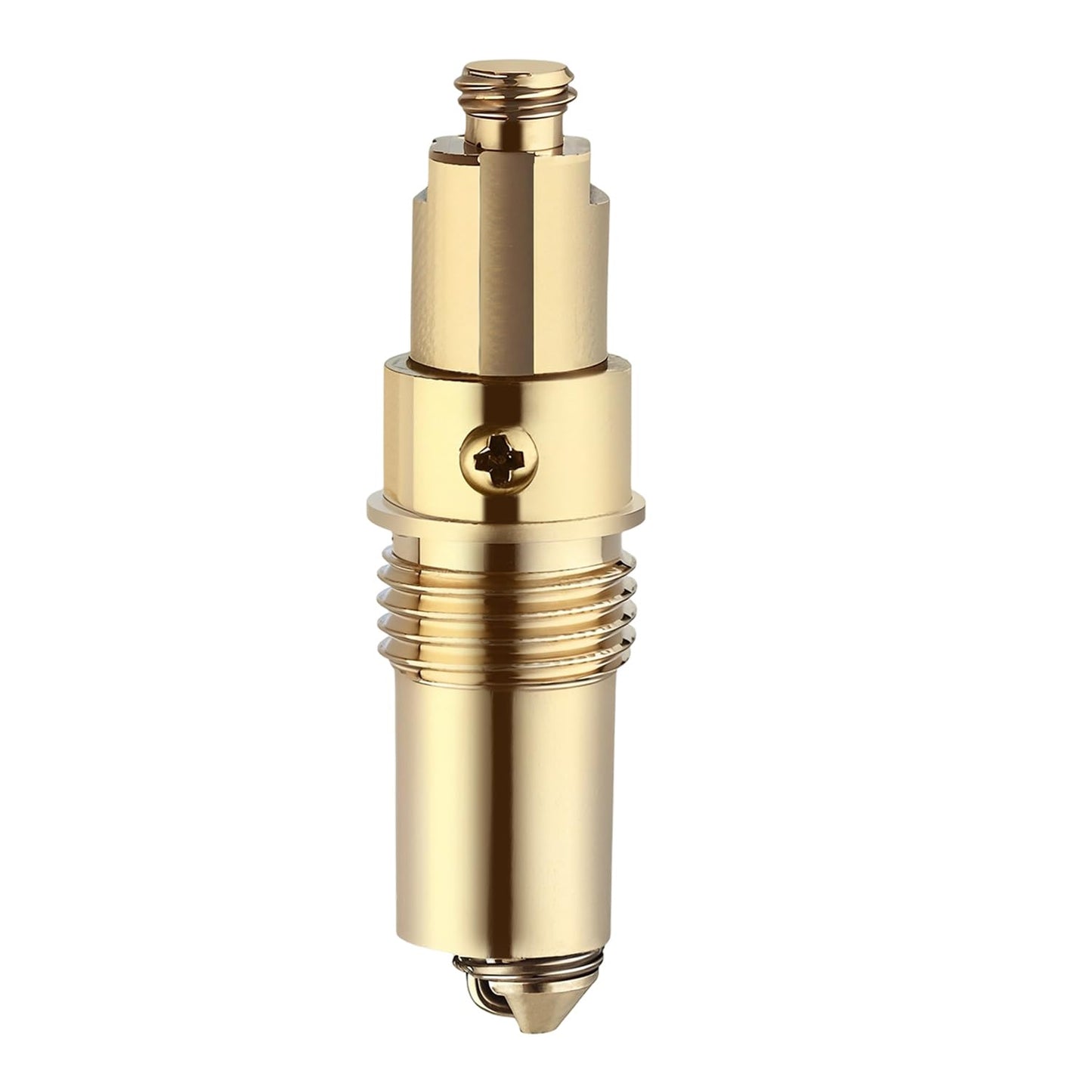 Basin Pop Up Click Clack Plug – Brass Slotted Plug Bolt Replacement for Sink Drain, Fits Most Bathroom Washbasin & Bathtub Drain Stopper