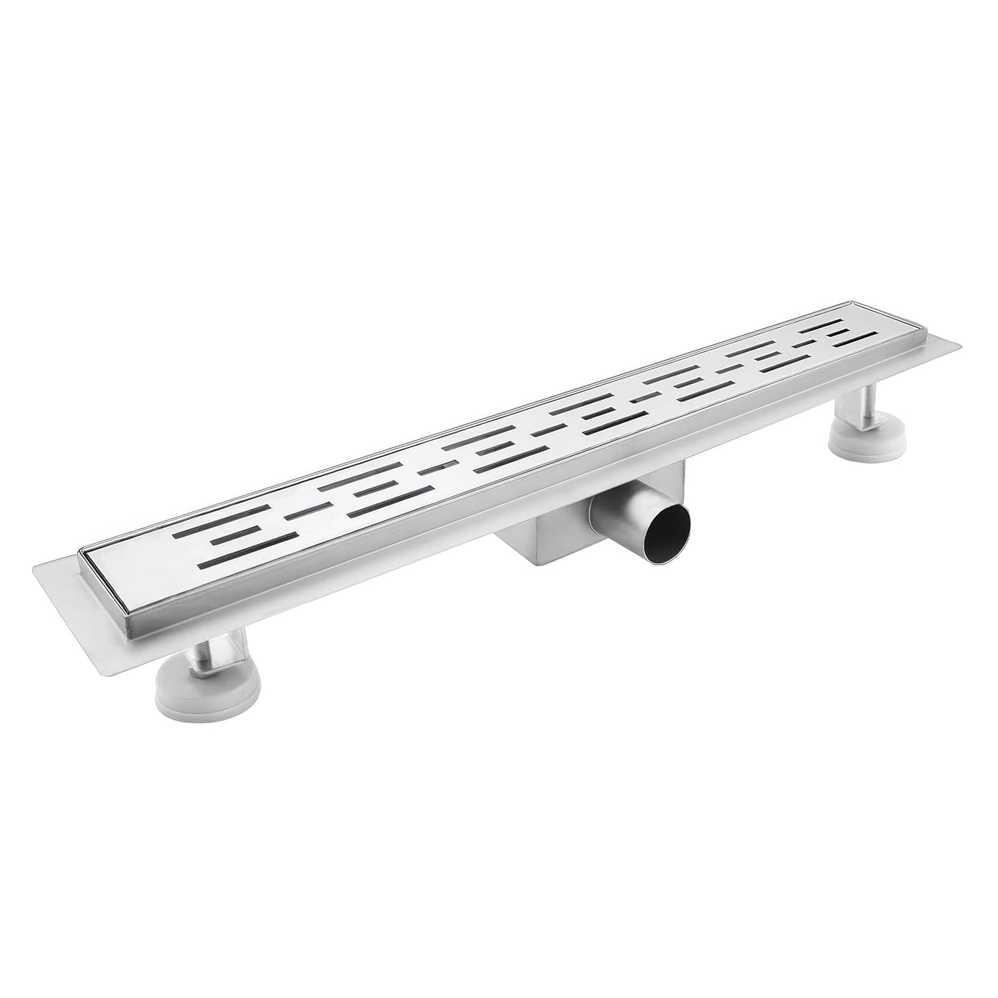 Sunrik Stainless Steel Shower Channel 40 cm, Quick Drainage, AEC Siphon