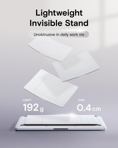 MOFT Laptop Stand for Desk, Non-Adhesive Laptop Stand with 2 Adjustable Viewing Angles