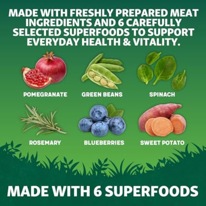 Harringtons Superfoods Puppy Complete Grain Free Hypoallergenic Chicken with Veg Dry Dog Food 10kg - Made with All Natural Ingredients, Packaging may vary